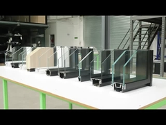 Parement en verre de bureau