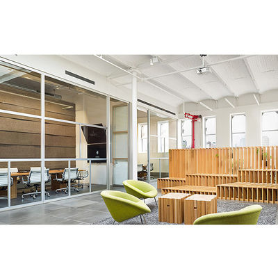acheter Diviseur de murs de bureau à pleine hauteur, mur de cloison insonorisé cadre en aluminium online manufacture