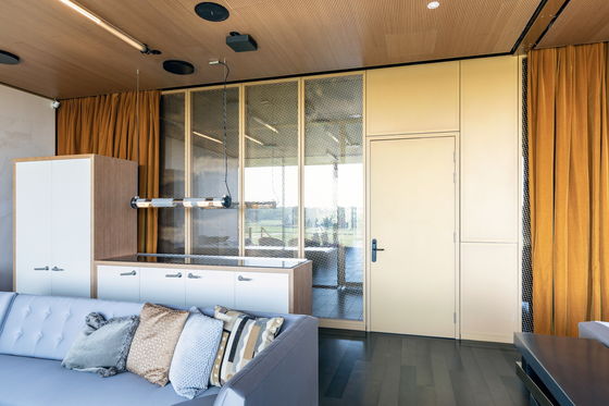 acheter Cadre en aluminium vitrage acoustique pour bureau cloisons murales 30-42dB isolation acoustique online manufacture