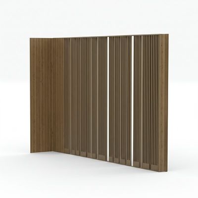 acheter Bâtiment de bureaux Parement en bois Parties personnalisées avec panneau online manufacture