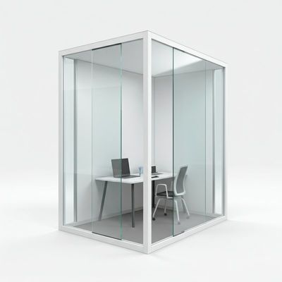 acheter Partitions de bureau sur panneau de verre acoustique personnalisé pour les paramètres de laboratoire online manufacture