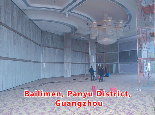 Un bon prix. Collapsing Aluminium Frame Glass Partition Wall with 30-42dB Sound Insulation and 108mm/90mm Thickness for Office Spaces en ligne