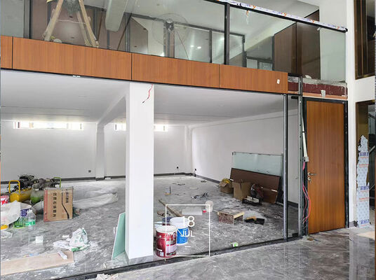 Un bon prix. Customized Soundproof Partition with 6061-T6 Profiles and Q235 Steel Frame for Office Spaces en ligne