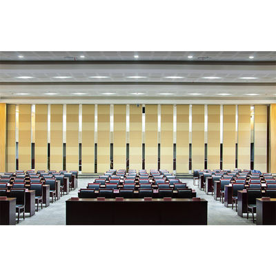 Salle d'exposition Système de cloisons acoustiques hautement exploitables sans rails de plancher