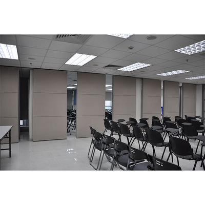 Murs pliants acoustiques en bois ignifuges / mobiles pour les espaces de travail en commun