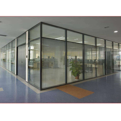 Salle de réunion insonorisée, cloisonnement en verre, cadre en aluminium, service OEM ODM