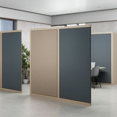 Partitions insonorisées en MDF pour bureaux / hôtels / salles de réunion