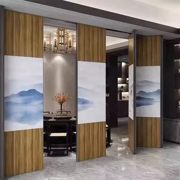 Partitions de bureau acoustiques pliables, murs de séparation mobiles pour l' exposition / gestion des salles