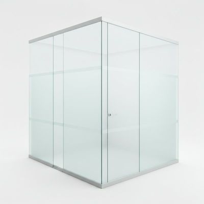 Paroi vitrée isolée à l'aluminium