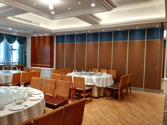 Hôtel fonctionnant en douceur Salle pliante acoustique Murs de séparation commerciaux