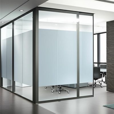 Un bon prix. Aluminum Single Glazed Glass Partition Wall with Sound Insulation and Custom Design for Modern Offices en ligne