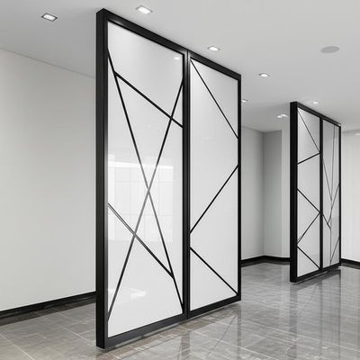 Un bon prix. Sliding Acoustic Partition Wall with Glass Finish Customizable Dimensions and OEM & ODM Design en ligne