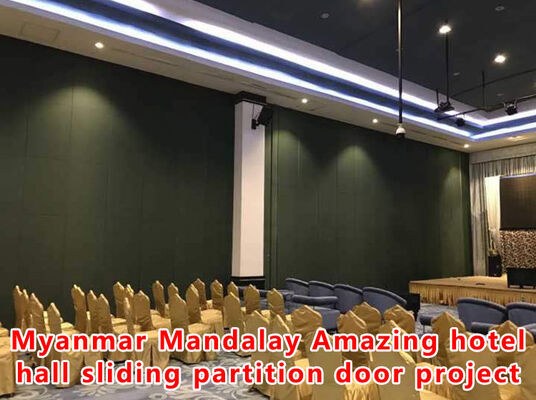 Un bon prix. German Partition Technology Movable Partition Wall with Dupont POM Roller and Aluminium-Steel Construction en ligne
